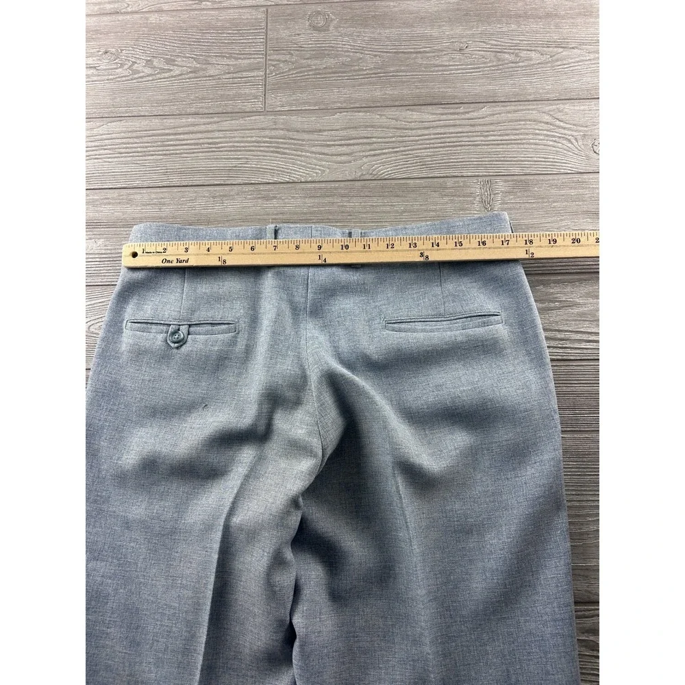 Vintage Levis Action Slacks Mens 37x31.5 Light Blue Heathered Straight Leg Pants